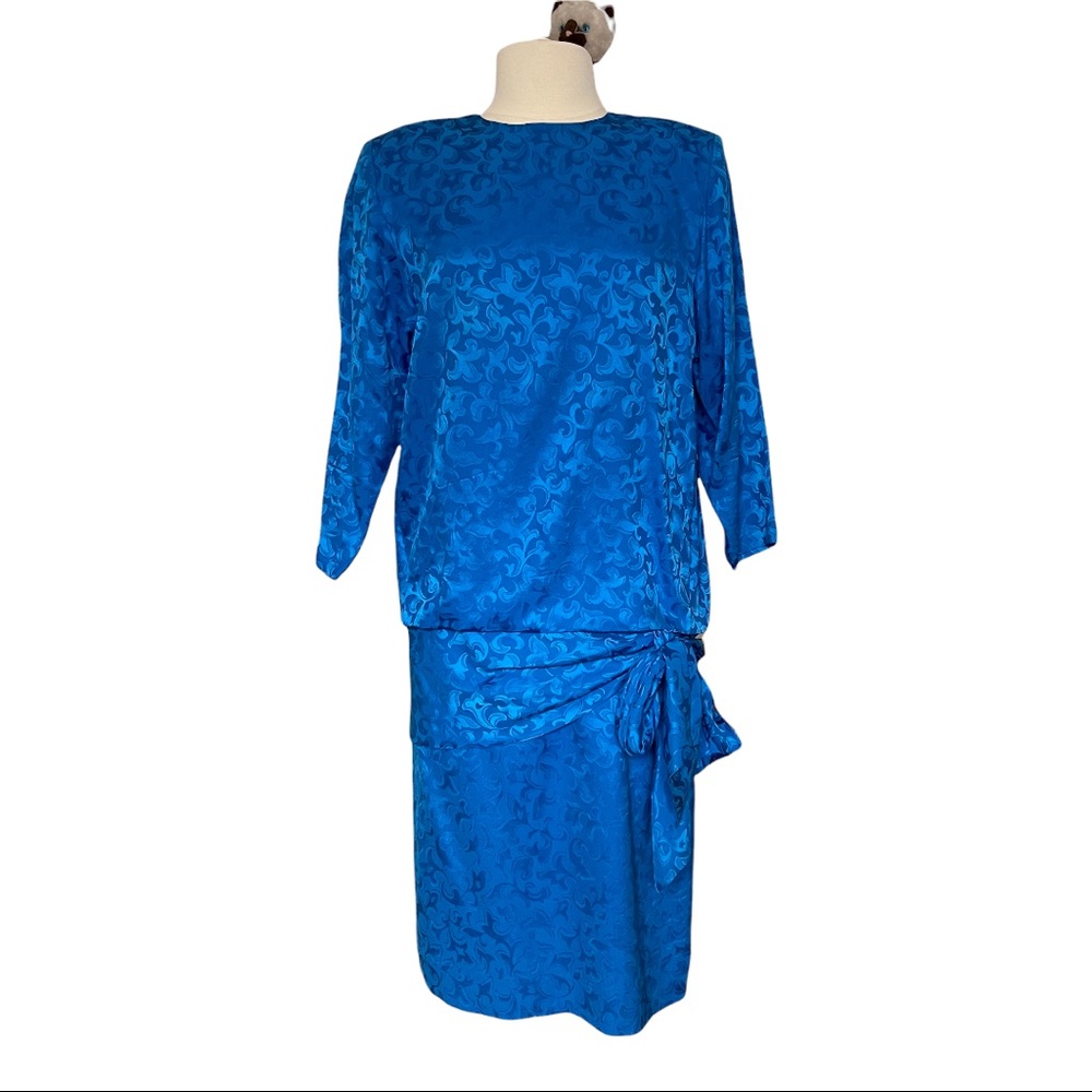 Silk studio Cocktail  Silk dress, Drop Waist , size 10, excellent condition